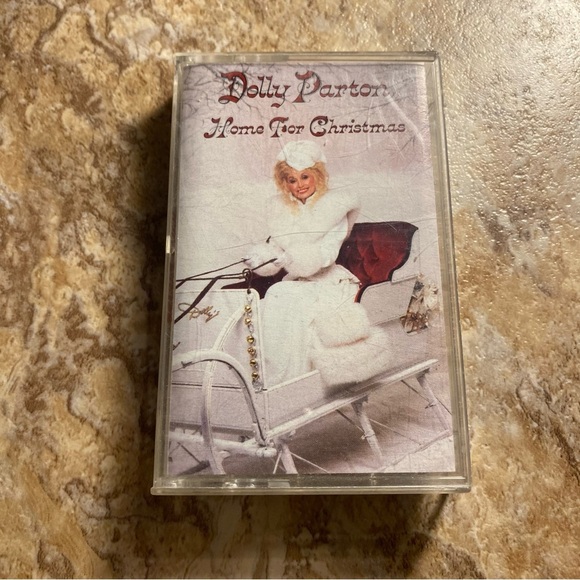 Home for Christmas by Dolly Parton (Cassette Tape, 1990 CBS Records) CT-46796 - Picture 1 of 4